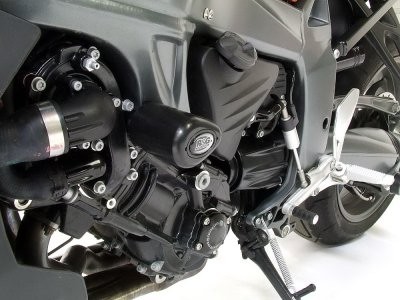 Aero padací chrániče, BMW K1200R / K1300R, černé